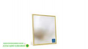 ESPELHO 25X30CM C/MOLDURA PLAST ESP62