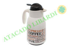 GARRAFA TERMICA 1000ML PLAST DEC COFFE 062603