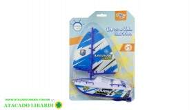 SOLAPA BARCO A VELA A PILHA 21CM WB12309