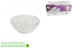 CONJ SOBREMESA VIDRO 150ML 6PCS TOFFEE 13720