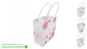 SACOLA PRESENTE TRANSP PVC 24CM FJ91481