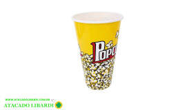 BALDE PIPOCA 11,5X18CM PLAST POP CORN TRC4731