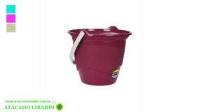 BALDE PLAST 12L CLEAN COLOR 0380