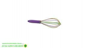 BATEDOR CLARAS SILICONE 25CM COLORIDO BA28326