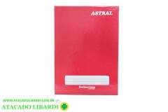 CADERNO 1/4 1M/48F CD COSTURADO VERMELHO 3153
