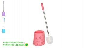 ESCOVA SANITARIA 48X13CM PLAST C/COPO COLOR TOP0208