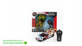 CARRO CONTROLE REMOTO 16CM 2FUNC CARS COLOR KD310
