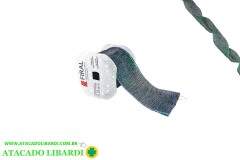 FITA DECORATIVA  6X270CM VERDE C/ PRETO 1072