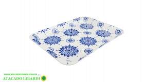 BANDEJA DECORATIVA PLAST 30X22X2CM CK7634