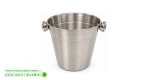 BALDE GELO INOX 900ML 12X13CM GU5691