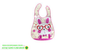 BABADOR PLAST 27CM INF ANIMAIS BB6180