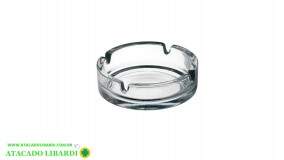 CINZEIRO 10X4CM VIDRO RED VDA17002