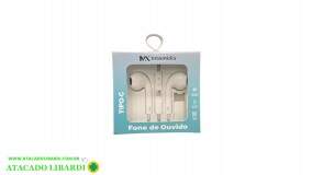 FONE DE OUVIDO 1M MAXMIDIA TIPO C MAXF504C