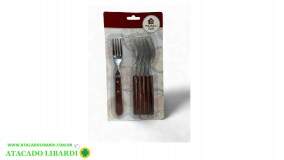GARFO MESA 6PCS CABO MADEIRA 45199