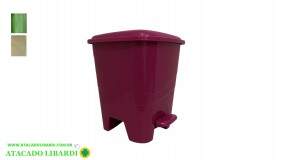 LIXEIRA PEDAL 7,5L PLAST COLOR 6919