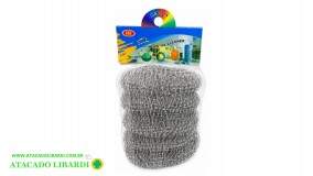 KIT ESPONJA ACO C/ 5PCS  MULTIUSO BA32122