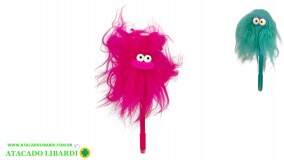 CANETA ESFEROG FLUFFLES 0,7MM GEL UNI COLOR CA0241