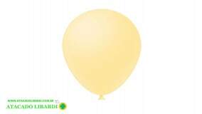 BALAO 9 JOY CANDY AMARELO 25UNI PAST1