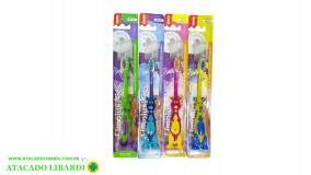 ESCOVA DENTAL ADULTO MACIA C/PROTETOR 12UNI IPLIM4033