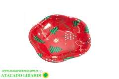 TIGELA NATAL PLAST 15,5X3,5CM C/3 DEC JCA1028