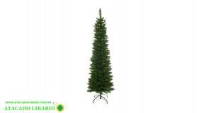 ARVORE VERDE 150CM BOSTON SLIM 250 GALHOS C/BASE METAL 49463001 