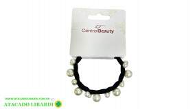 ELASTICO P/CABELO UNI C/PEDRAS 31357C