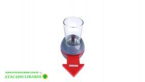 JOGO ROLETA C/COPO VIDRO DRINK 50ML  ELJ06001