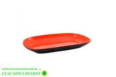 PRATO RASO MELAM 23X15CM ORIENTAL CA09190