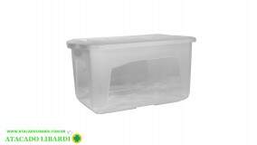 ORGANIZADOR PLAST 34L C/TRAVA TRANSP 062TR
