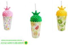 COPO PLAST 15CM 450ML COLOR BA27363