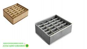 ORGANIZADOR P/ GAVETAS 32X32X10CM POLIESTER TRC1116
