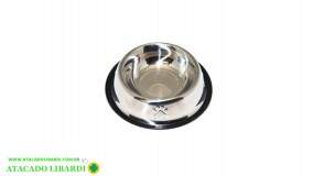 COMEDOURO P/CACHORRO INOX 15CM IP01084 