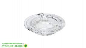 CINZEIRO 10CM VIDRO RED 4068
