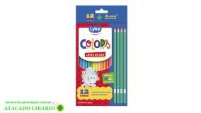 KIT LAPIS COR 12 CORES C/4 LAPIS 102088