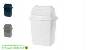 LIXEIRA BASCULANTE 10L PLAST COLOR LIB10