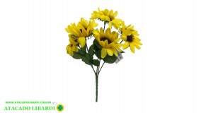GIRASSOL CETIM X5 (AMARELO) 28CM 09625001