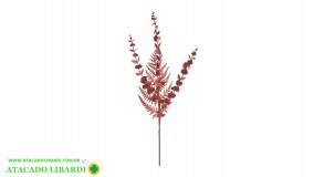 C.EUCALIPTO C/ GLITTER VERMELHO 
54CM 85214001  