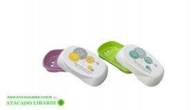 SABONETEIRA C/TAMPA PLAST COLOR BA32358