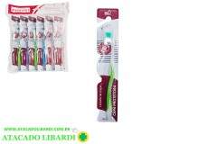 ESCOVA DENTAL ADULTO C/PROTETOR 12UNI BDC1907