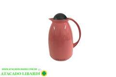 GARRAFA TERMICA ROSCA 650ML FLORENCA ROSA 81108
