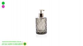 PORTA SABONETE LIQUIDO 320ML VIDRO CK6439