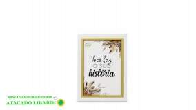 PORTA RETRATO 10X15 PLAST C/GRAVATA DT24394