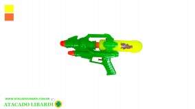 SOLAPA PISTOLA AGUA 34CM RESERVATORIO COLOR TS88648