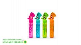 BASTAO BOLHA DE SABAO 14CM COLOR SORT 5998