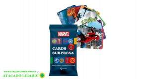 CARDS DISNEY MARVEL  P/COLORIR C/6 CARDS  24940301