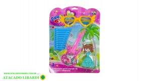 BONECA C/INSTRUMENTOS MUSICAIS 4PCS CP201135