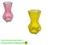 VASO DECORATIVO VIDRO 20X12CM COLOR CA16171