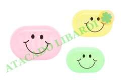 SABONETEIRA C/TAMPA PLAST COLOR C/3PCS FR161038