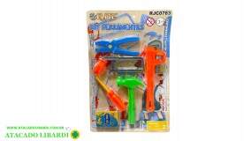 BLISTER KIT FERRAMENTAS 5PCS RJC0783