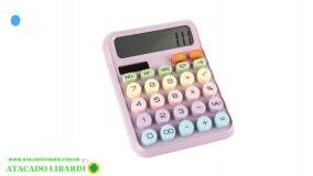 CALCULADORA 12 DIG COLOR MAXCT818